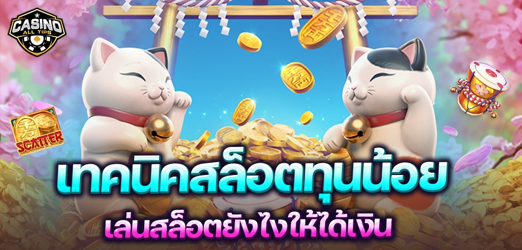 เทคนิคสล็อตทุนน้อย ถอนได้จริง